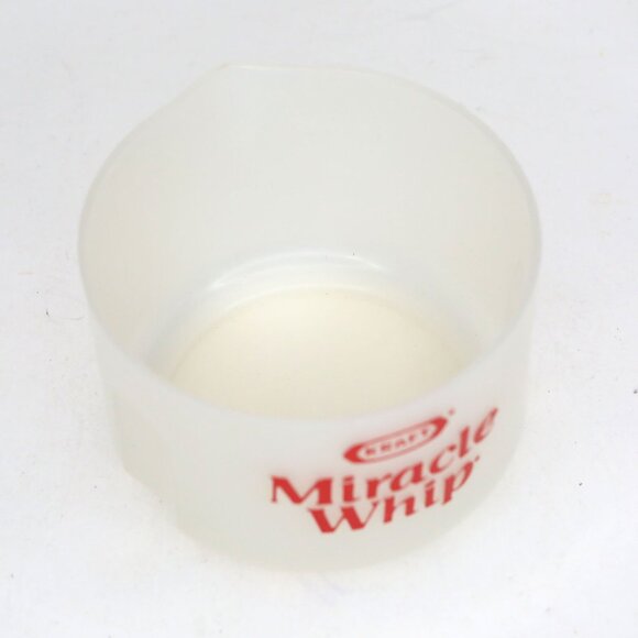 Vintage KRAFT Miracle Whip 2-Cup Plastic Measuring Cup with Pour Spout - Picture 5 of 11